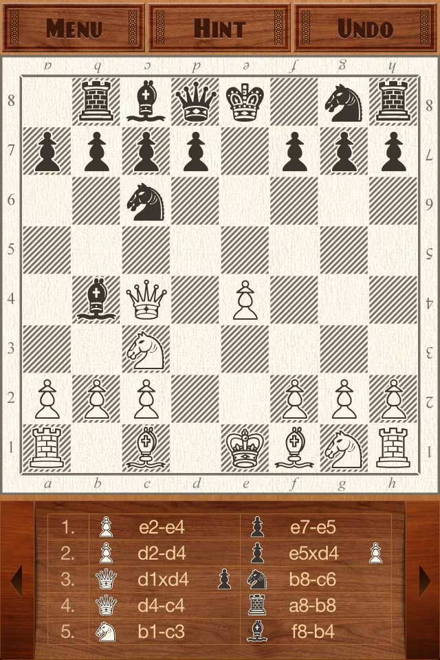 Chess for iPhone